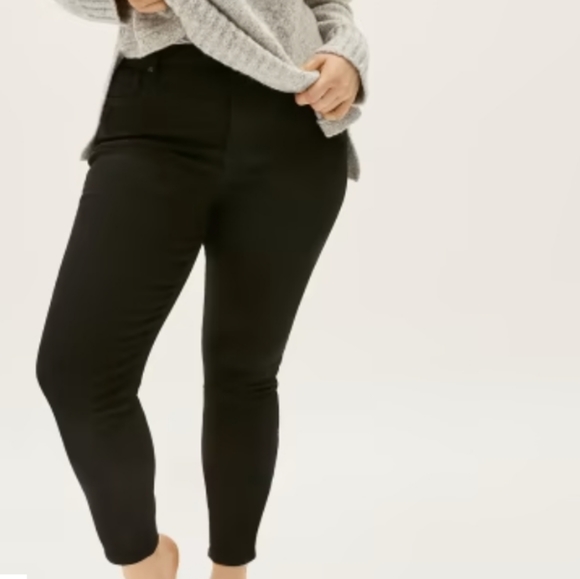 Everlane Black Curvy Authentic Skinny Jeans sz 28 - Picture 1 of 6